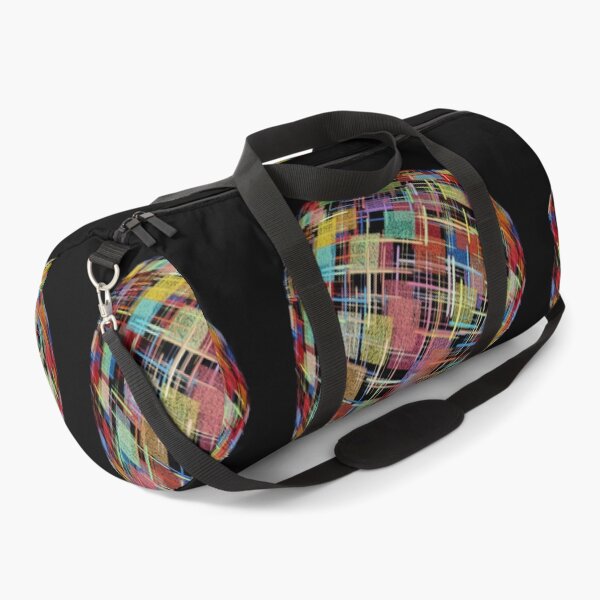 Item preview, Multicolored abstract globe silhouette on black background. designed and sold by IaroslavB.