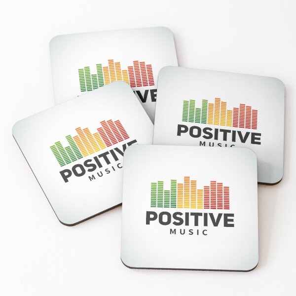 Item preview, Positive Music Sign With Jamaican Colors Red, Green, and Yellow designed and sold by OfferHeat.