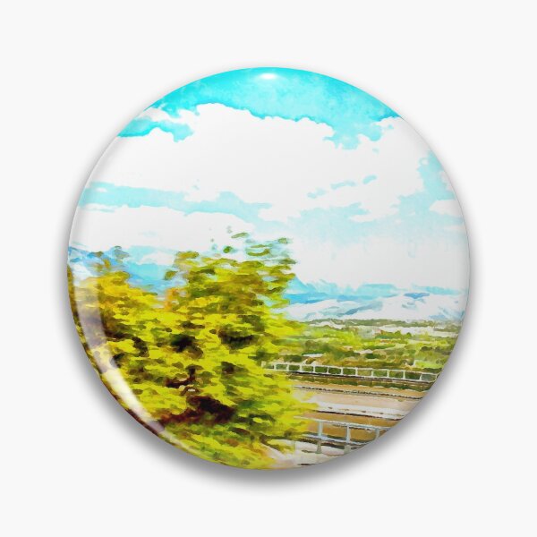 Item preview, Abruzzo landscape with motorway from train window designed and sold by Giuseppe Cocco.