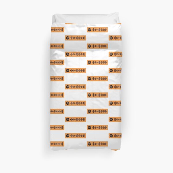 i aint got time by tyler the creator spotify code Duvet Cover