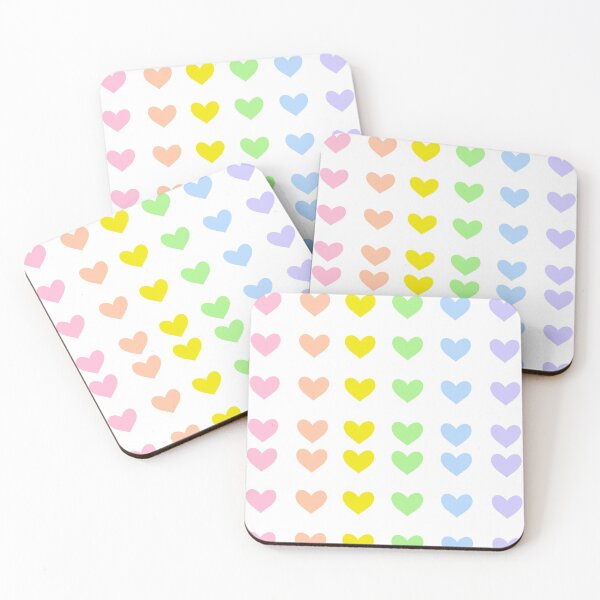 Item preview, Pastel hearts  designed and sold by pink-blossom.