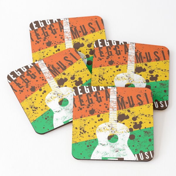 Item preview, Reggae Music With Guitar Art  designed and sold by OfferHeat.