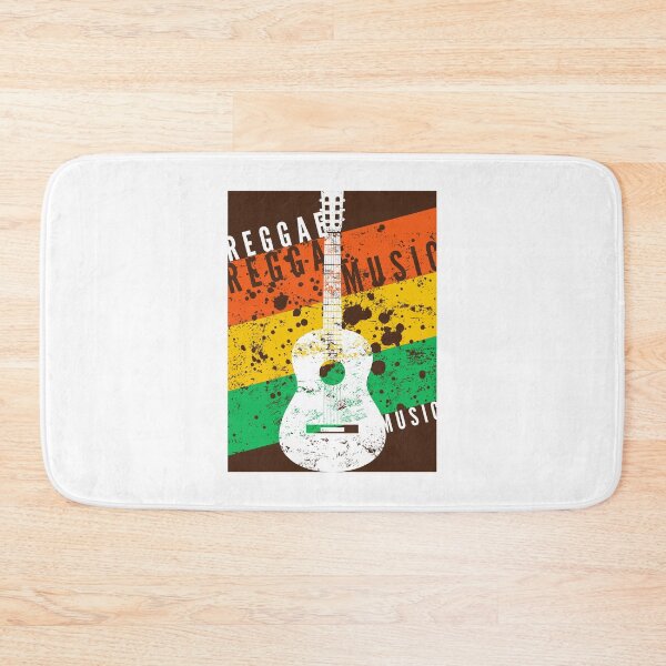 Item preview, Reggae Music With Guitar Art  designed and sold by OfferHeat.