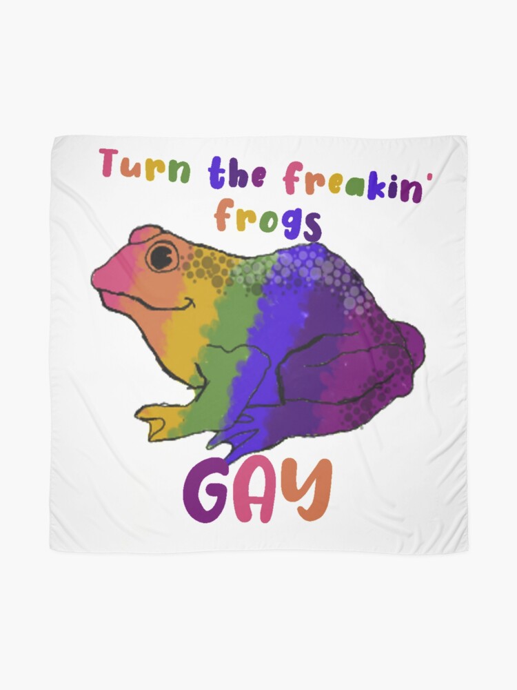 turning the frogs gay