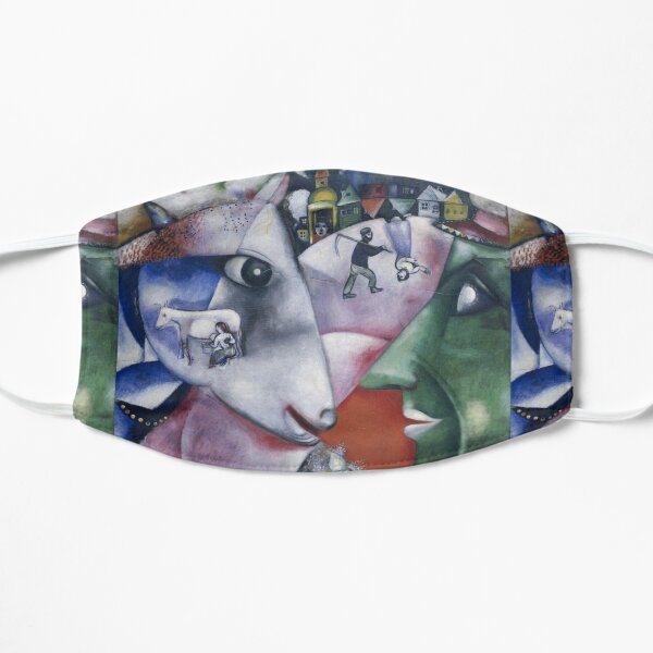 Marc Chagall i and the Village Flat Mask