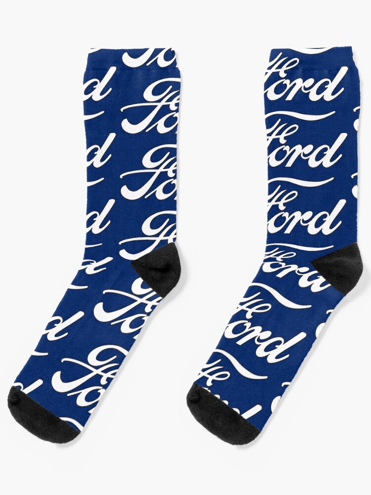 Classic Car Logos Ford Socks By Brookestead Redbubble