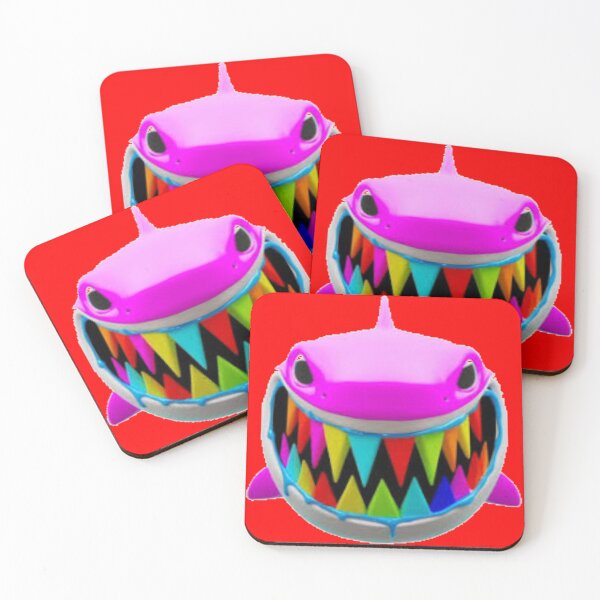 Item preview, Rainbow Troll Shark (Red) designed and sold by Kadeda.