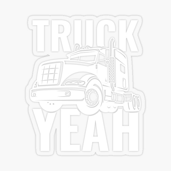  RUNNING L8 Trucker Life - Semi Truck, 18 Wheeler, Driving,  Professional Driver, Essential Worker Vinyl Sticker for Window of car, Van,  Truck, White : Automotive