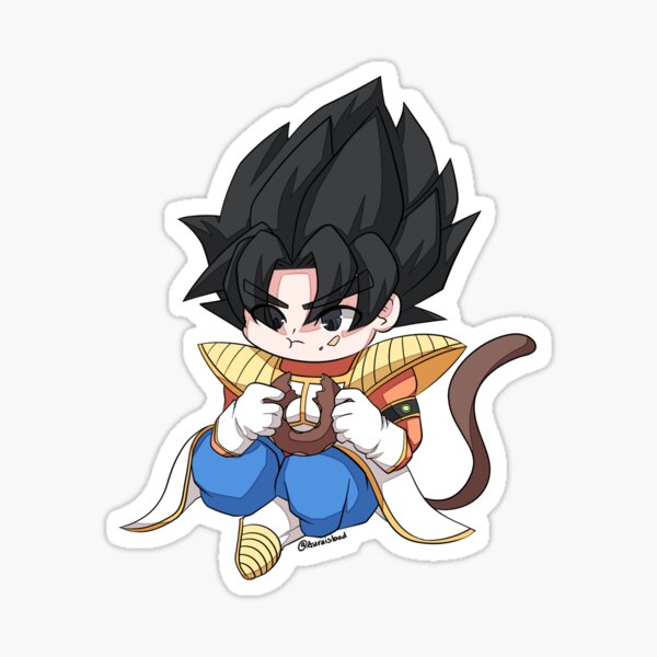 Ex Gogeta Donut Sticker By Auraisbad Redbubble