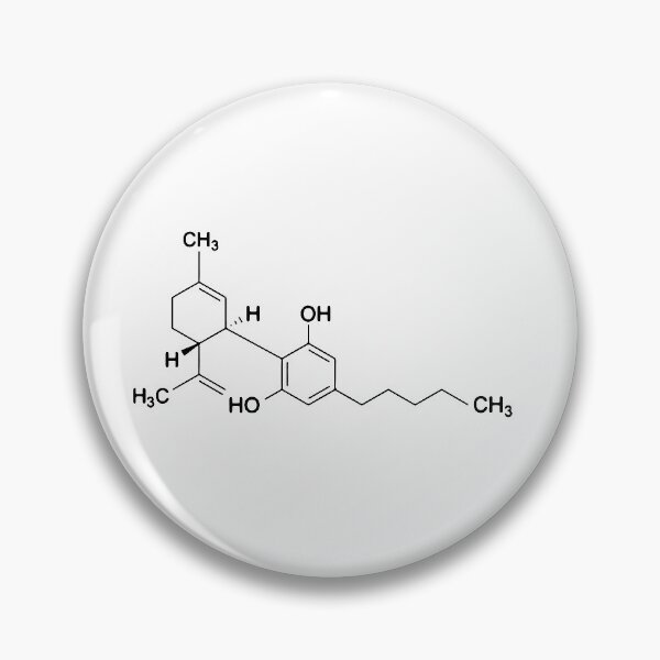 Item preview, CBD Molecule, cannabidiol designed and sold by Rosaliartbook.