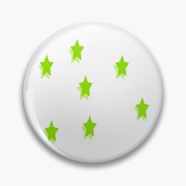 Item preview, double layer green star stickers - 7 pack!! designed and sold by mass-stickers.