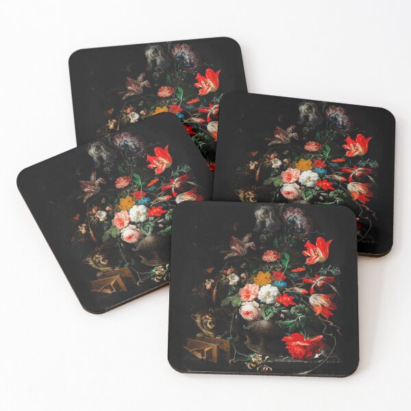 Item preview, The Overturned Bouquet by Abraham Mignon  designed and sold by LuluStardust.