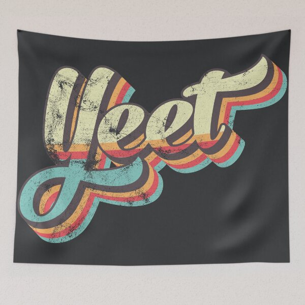 Item preview, Yeet 70's Retro designed and sold by BeyondTheDeck.