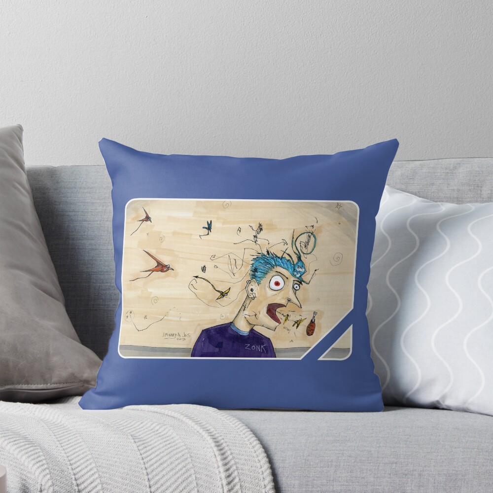 Item preview, Throw Pillow designed and sold by 01Graphics.