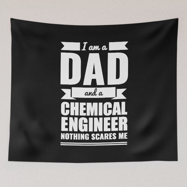 Item preview, Dad Chemical Engineer Nothing Scares me Dad Papa Father's Day Graduation designed and sold by losttribe.