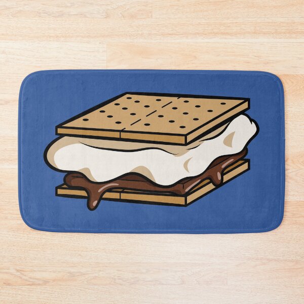 Item preview, S'mores: Blue designed and sold by SmoreGraphics.