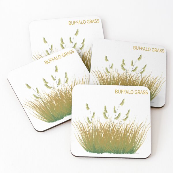 Item preview, Buffalo Grass designed and sold by YouAreHereArt.