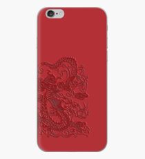 Red Asian Japanese Dragon iPhone Case iPhone Case