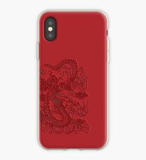 Red Asian Japanese Dragon iPhone Case iPhone-Hülle & Cover