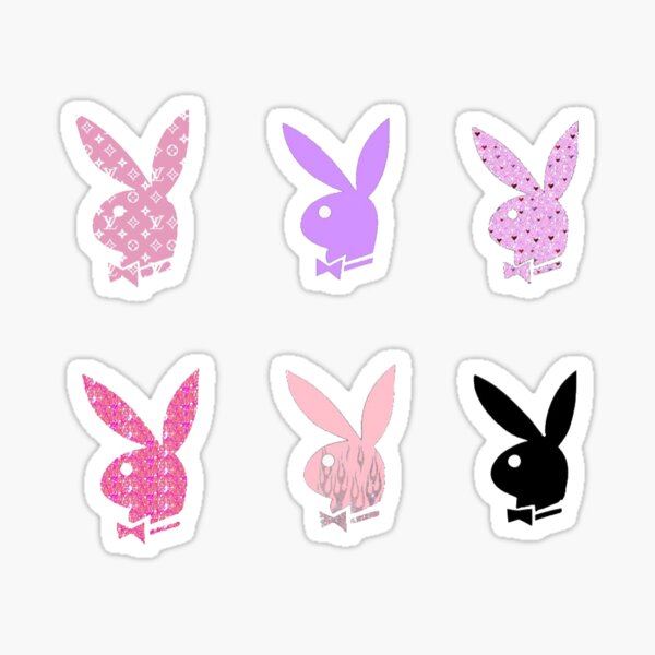 Download Playboy Bunny Stickers Redbubble