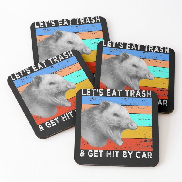 Item preview,  Let's Eat Trash & Get Hit By Car designed and sold by osamamohamad.