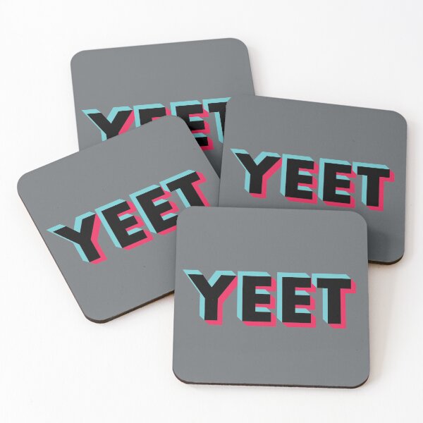Item preview, Yeet Glitch Black designed and sold by BeyondTheDeck.