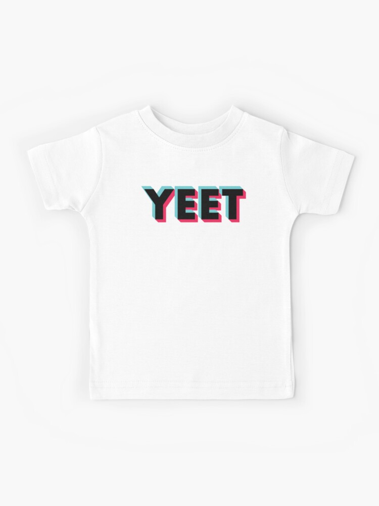Yeet Glitch Black Kids T Shirt By Beyondthedeck Redbubble - roblox glitch t shirt