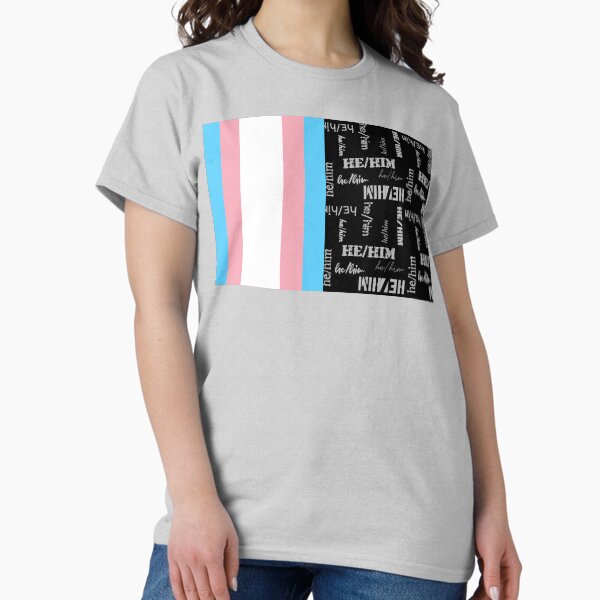 Item preview, Trans Flag, He/Him Pronouns - Identity Pride designed and sold by LochNestFarm.
