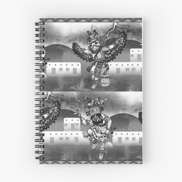 Item preview, Kachina Eagle Dancer Black and White designed and sold by Sharon Schwalbe.