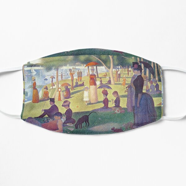 Georges Seurat Sunday Afternoon on the Island of La Grande Jatte Mask