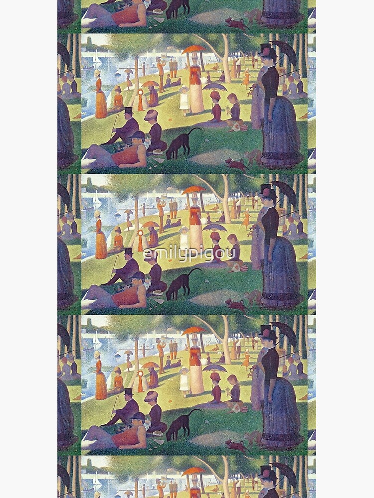 Georges Seurat Sunday Afternoon on the Island of La Grande Jatte by emilypigou