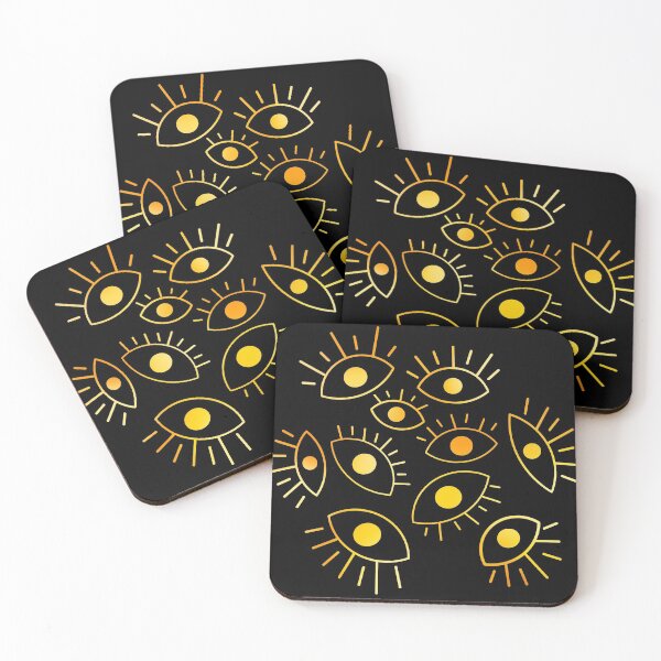 Item preview, Eyes of the Void - Golden Fire designed and sold by rollingtape.