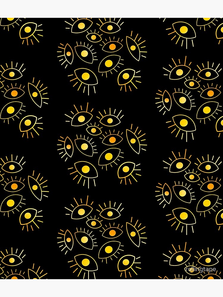 Eyes of the Void - Golden Fire by rollingtape