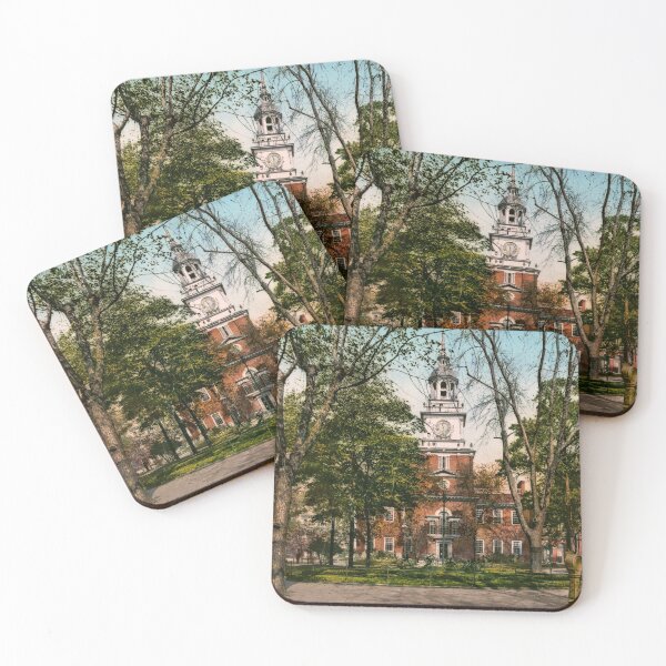 Item preview, Independence Hall Philadelphia - Circa 1900 Photochrom designed and sold by warishellstore.