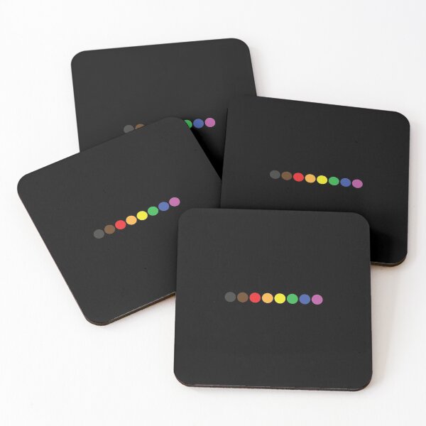 Item preview, Inclusive LGBTQ Pride Dots | Subtle Minimalist Gay Pride Flag Colors designed and sold by averydavage.