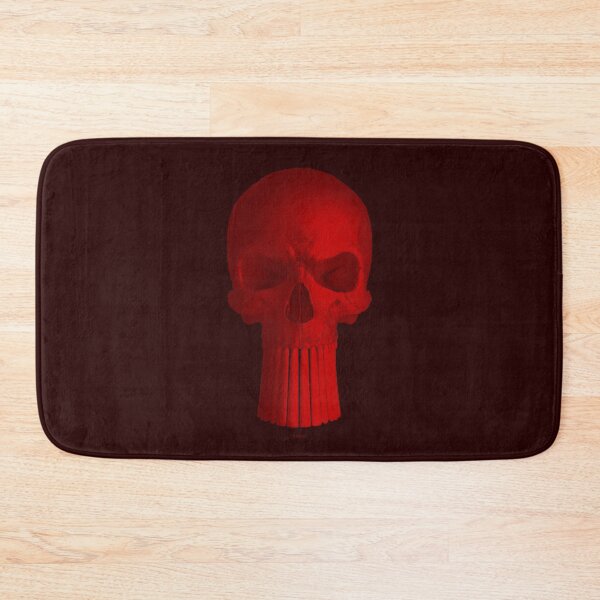 Item preview, skull red 6 with long teeth designed and sold by Radu-Gabriel.