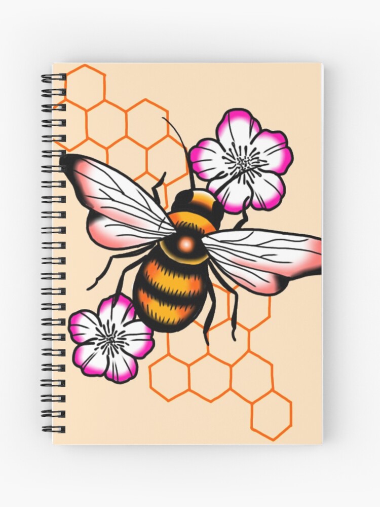 Neotraditional style bee tattoo  Tattoogridnet