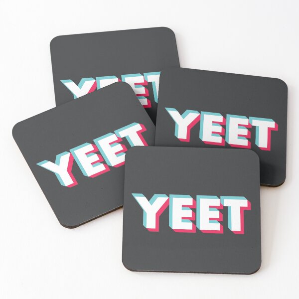 Item preview, Yeet Glitch White designed and sold by BeyondTheDeck.