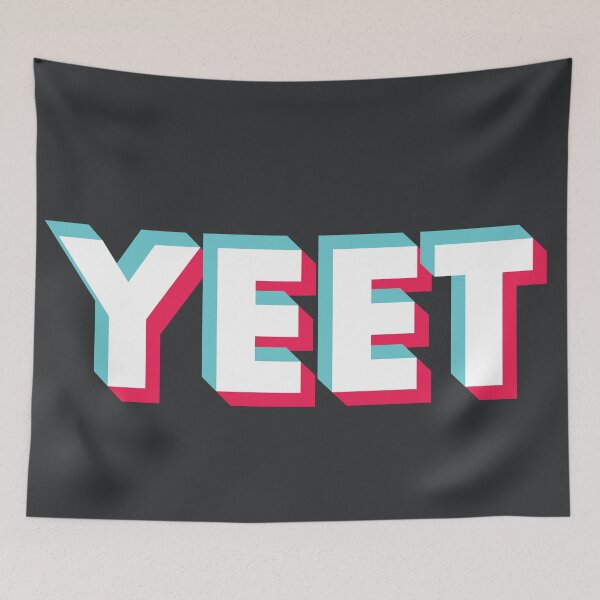 Item preview, Yeet Glitch White designed and sold by BeyondTheDeck.