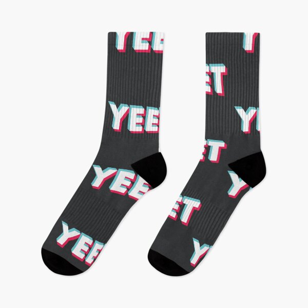 Item preview, Yeet Glitch White designed and sold by BeyondTheDeck.