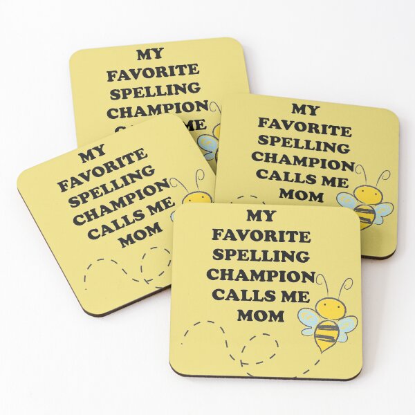 Item preview, Mom Girls Boys Spelling Bee , Champ Champion Bee Winner designed and sold by Ouais  Malak.