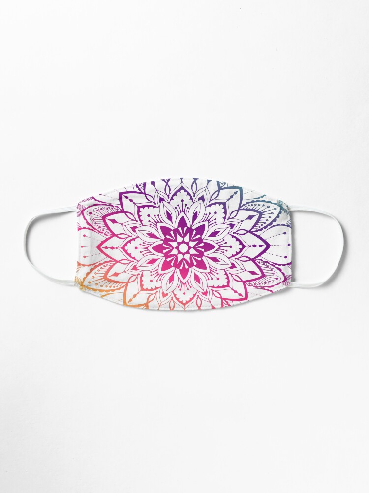 Alternate view of Trendy Mandalas Design Mask