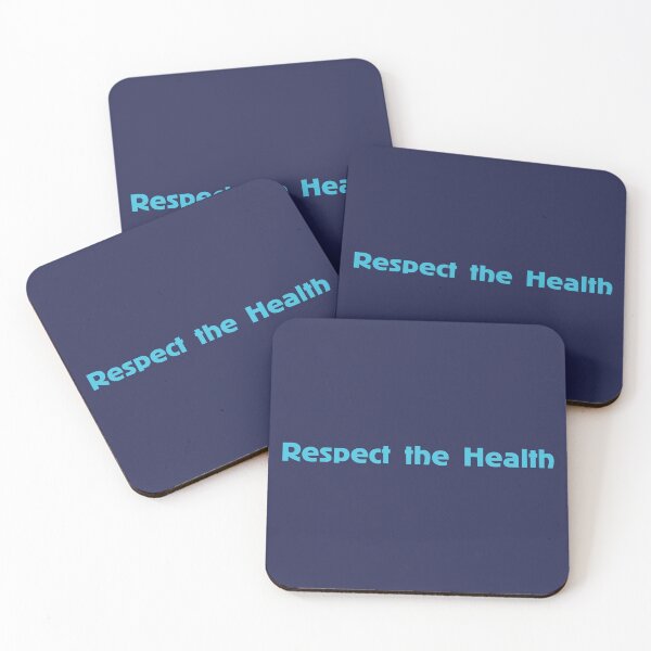 Item preview, Respect The Health 2 Dark Blue designed and sold by Logan Deal.