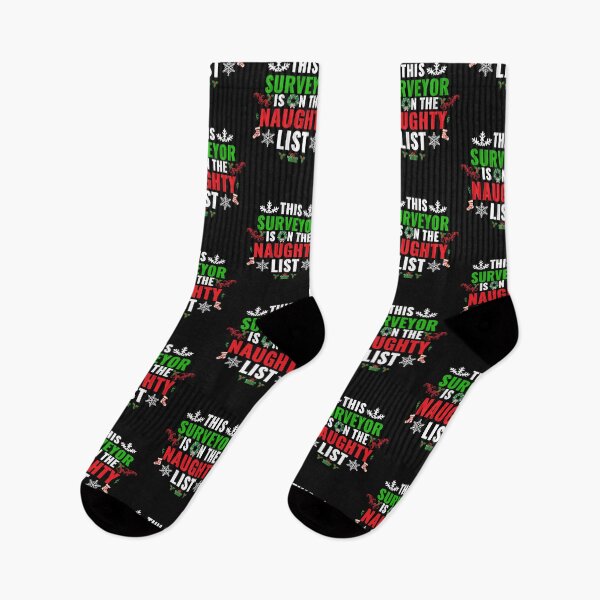 Item preview, This Surveyor is on the Naughty list Christmas Xmas designed and sold by losttribe.