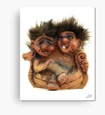 Twin Troll Canvas Print