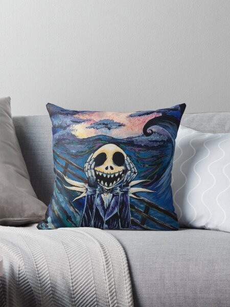 Item preview, Screaming Jack Skellington Painting designed and sold by Sheccid.