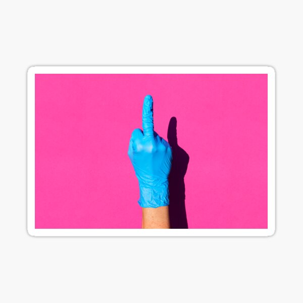 Latex fighters Sticker