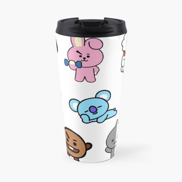 BT21 stickers Travel Mug