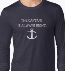 Captain Long Sleeve T-Shirt