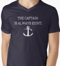 Captain Men's V-Neck T-Shirt